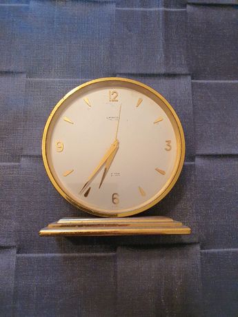 Horloge miniature décorative couleur dorée Quartz Maty - Label Emmaüs