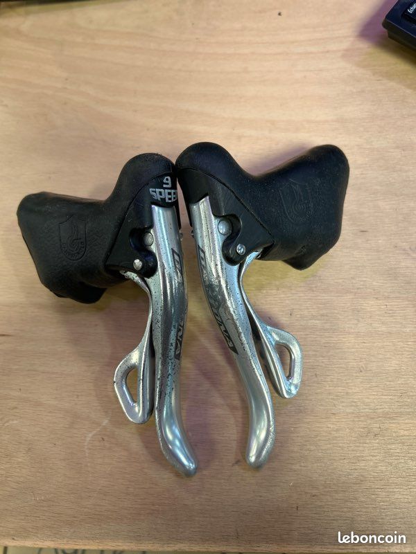 Levier De Vitesse Campagnolo Euclide, Gauche, Pouce, 3 Vitesses - Années 80 - Pour Pièces