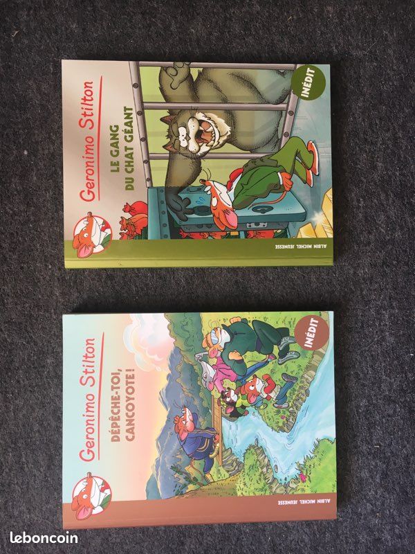 Lot de livres Geronimo Stilton « inédit » et « hors série » (image 2)