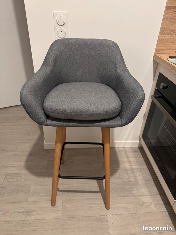 Lot de 4 chaises de bar ou îlot (image 1)