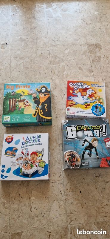 4 jeux de sociétés pour enfants (image 1)