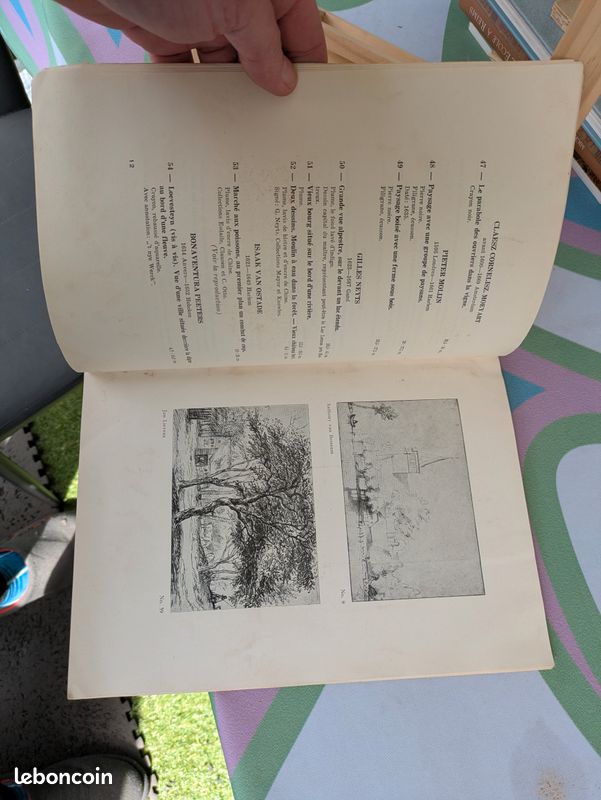 đ Catalogue ancien â Dessins, eaux-fortes et gravures â Amsterdam 1939 (image 5)