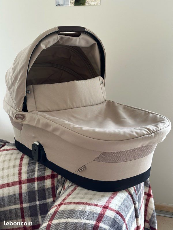 CYBEX Gold Nacelle S - Nacelle S - Gazelle S Cot - Cybex Cybex Almond Beige (image 1)