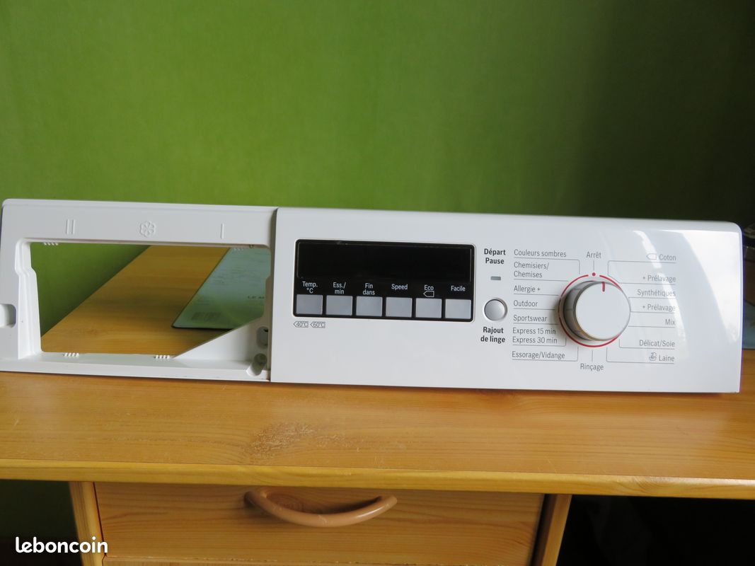 Panneau de commande lave linge bosch (image 1)