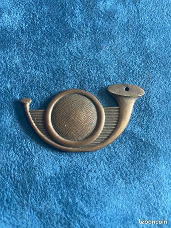 Insigne Chasseurs Alpins / à Pied - Prix De Tir WWI/WWII Bronze ORIGINAL 1914