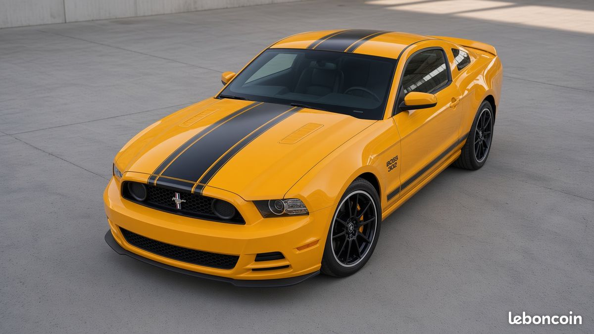 FORD MUSTANG BOSS 302 School Yellow – 2013 – 28 000 km – 44400 TTC (image 12)