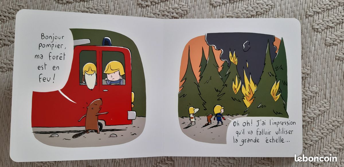 Livre Bonjour Pompier (image 2)