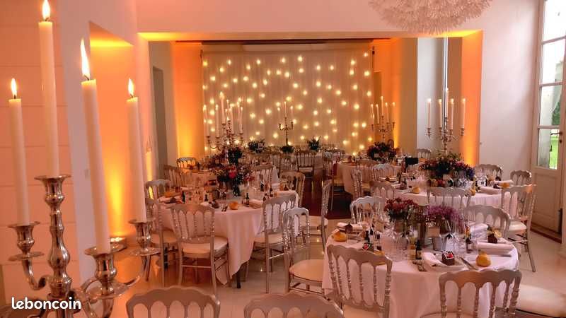 Rideaux lumineux mariage (image 1)