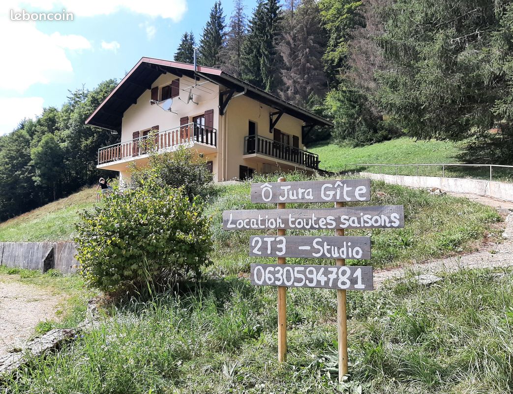 Appartement dans chalet Ô Jura en station 4 à 6 personnes - JURA - LAJOUX - MIJOUX Location toutes saisons (image 1)