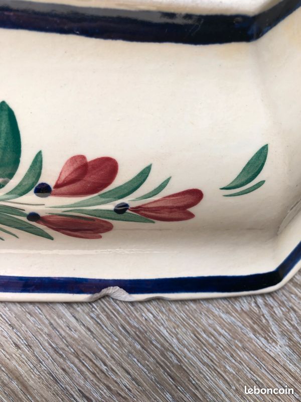Plat à fruits Porcelaine HB Quimper (image 5)