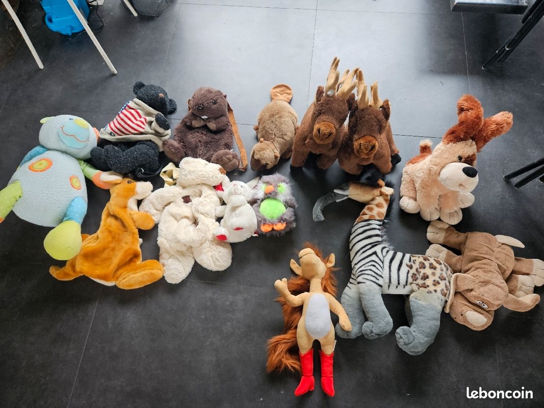 Peluches animaux (image 2)
