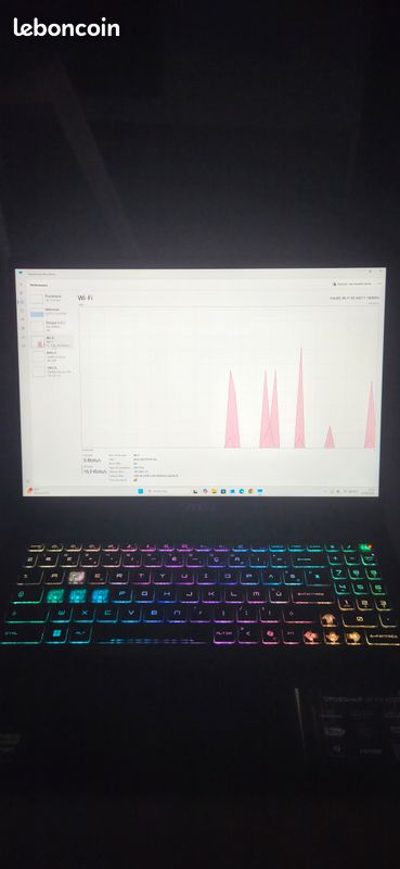 Pc portable msi crosshair 16 hx ultra core 7 255HX RTX 5070 8go vram (image 11)