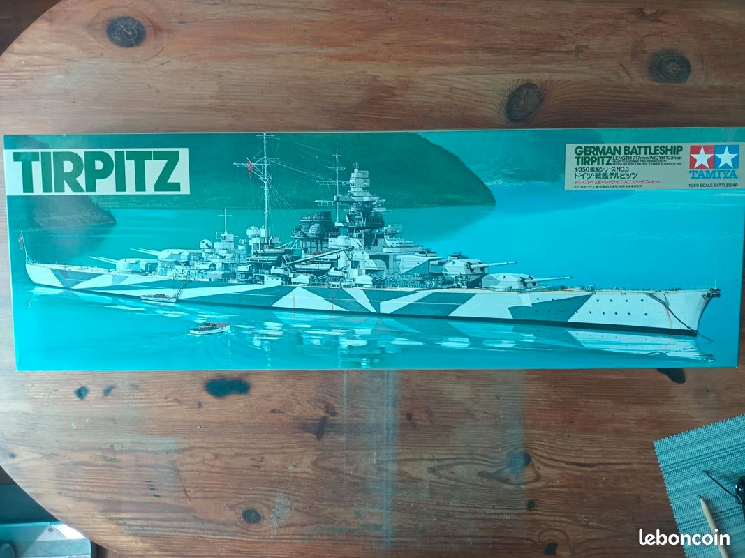 Cuirassé Tirpitz - échelle 1/350 - TAMIYA 78015