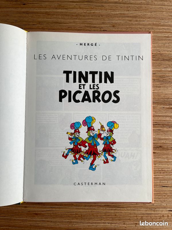 BD EO Les aventures de Tintin : Tintin et les Picaros (image 2)