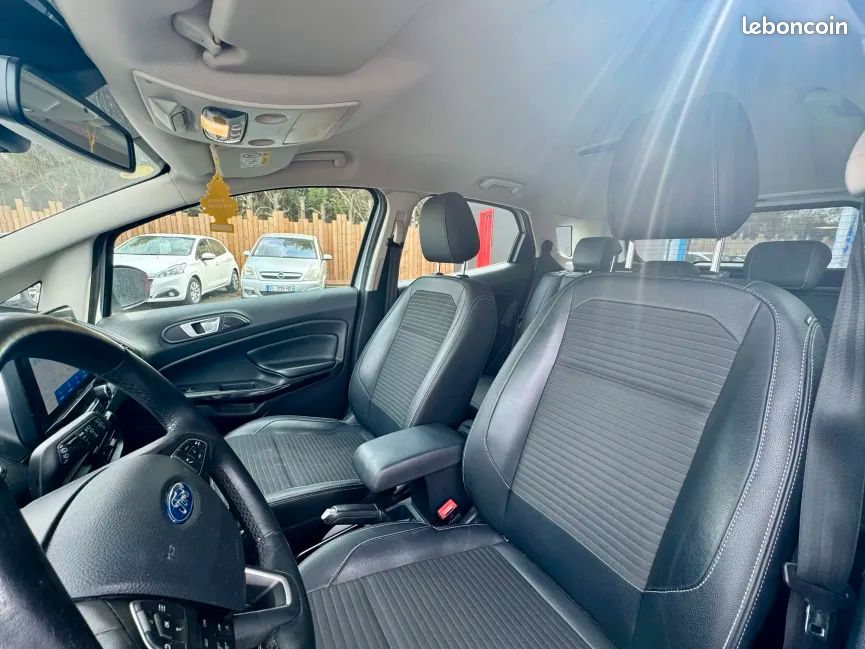 Ford ecosport 1.5l tdci 95ch titanium 01/2020 97000kms 13490 distribution neuve garantie 6 mois totale extension de garantie / financement / reprise possible (image 5)