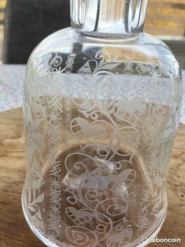 Carafe en cristal Rocher freres Baccarat (image 2)