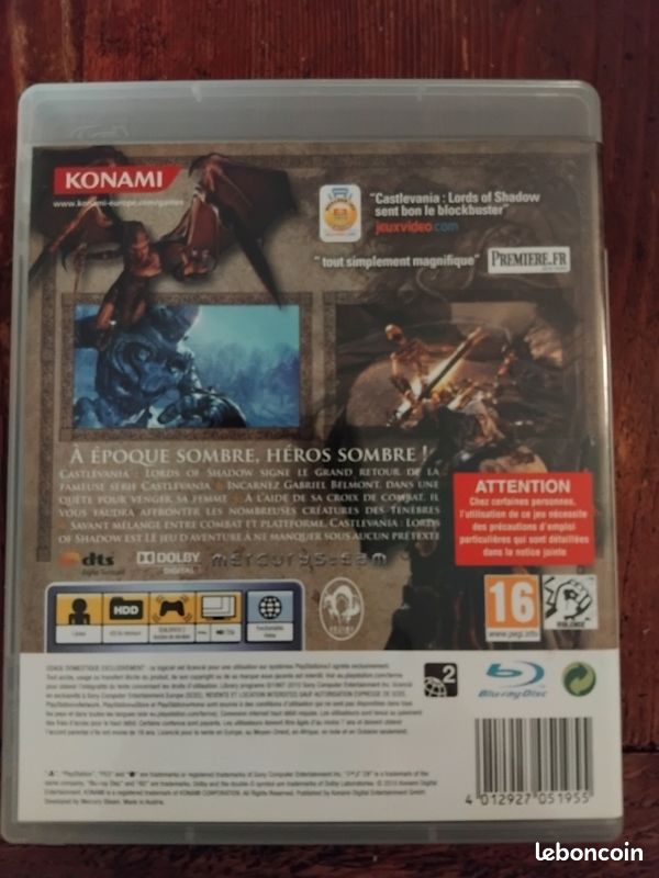 Castlevania Lords of Shadow PS3 - Jeux vidéo