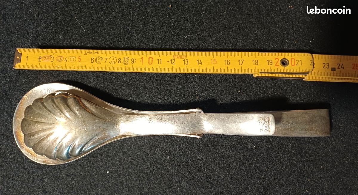 PINCE DE SERVICE à gâteau ou dessert en métal argenté sans poinçon EUR 25,00 - FR