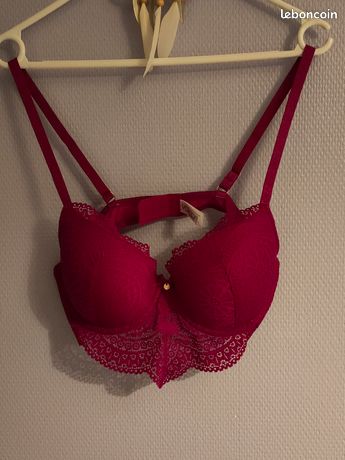 Etam brassière t. L rose poudré neuve