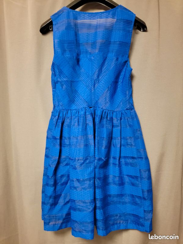 Festive robe bleu royal Camaïeu. Neuve (image 2)