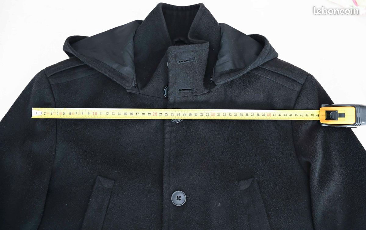 Devred veste longue noire. Taille M (image 2)