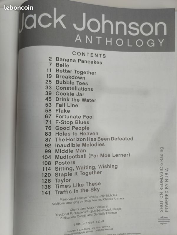 Jack Johnson Anthology (image 2)