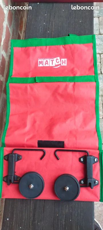 Sac à roulettes pliable pour courses (image 2)