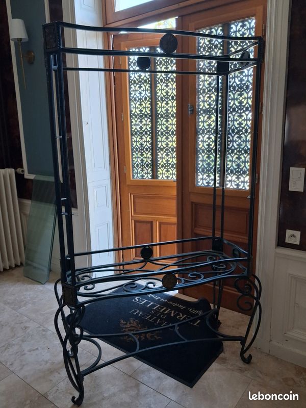 Étagère fer et verre (image 1)