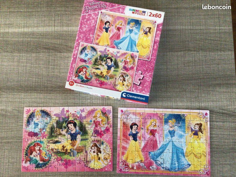 Double puzzles CLEMENTONI Princesses Disney (image 4)