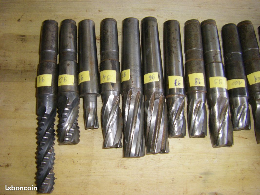 Fraise queue cone morse 2 tailles (image 2)