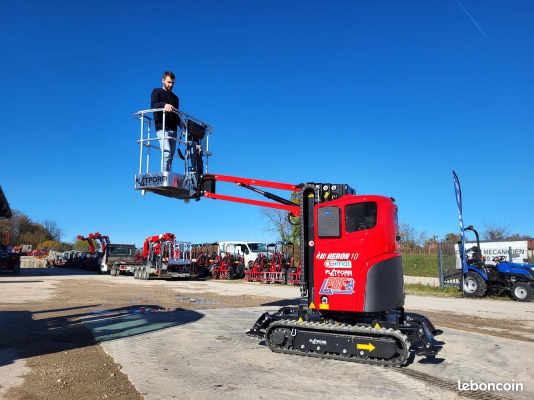 Platform Basket Héron 10 avec stabilisateurs (image 8)