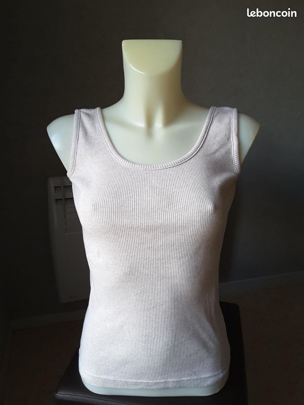 Débardeur beige (image 1)