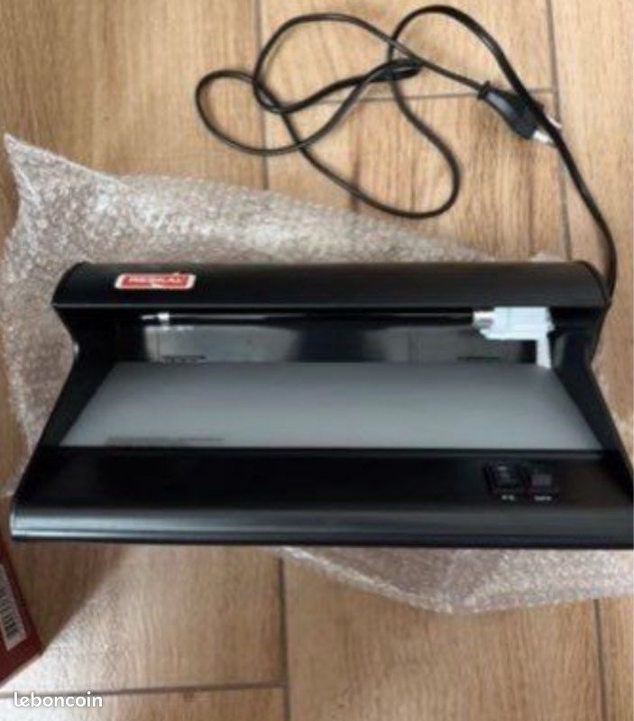 Détecteur De Faux Billets Reskal FA62441 - Vérification UV, MG, IR, MT Avec Compteur Intégré