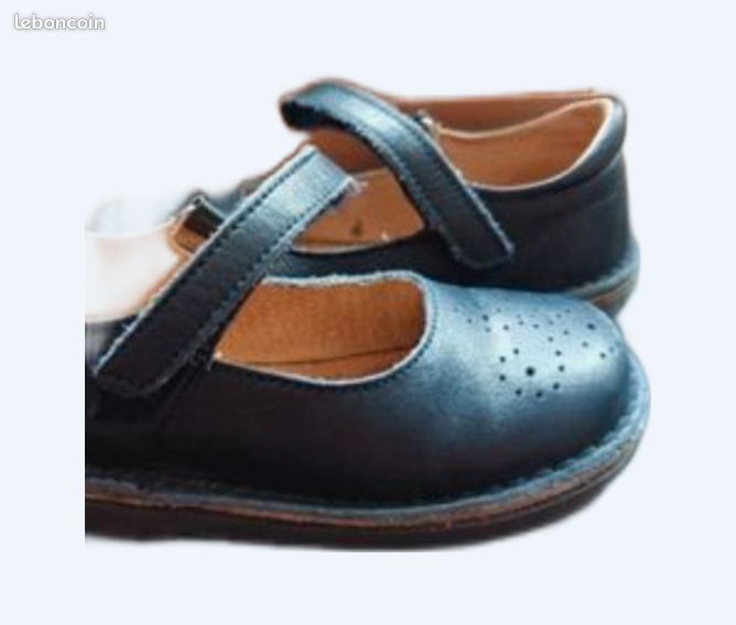 Chaussures Salomé cuir Cyrillus pointure 25 Chaussures