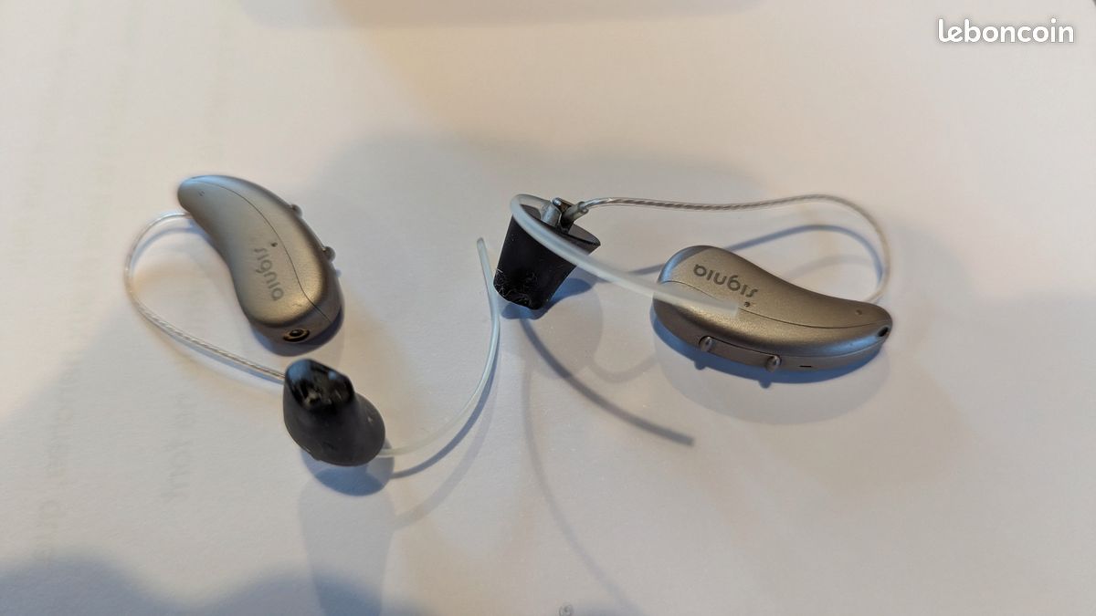 Appareils Auditifs Rechargeables Sivantos - Modèle Derrière L'oreille (BTE), Couleur Beige, Inclus Accessoires De Nettoyage - Pour Une Meilleure Audition Au Quotidien