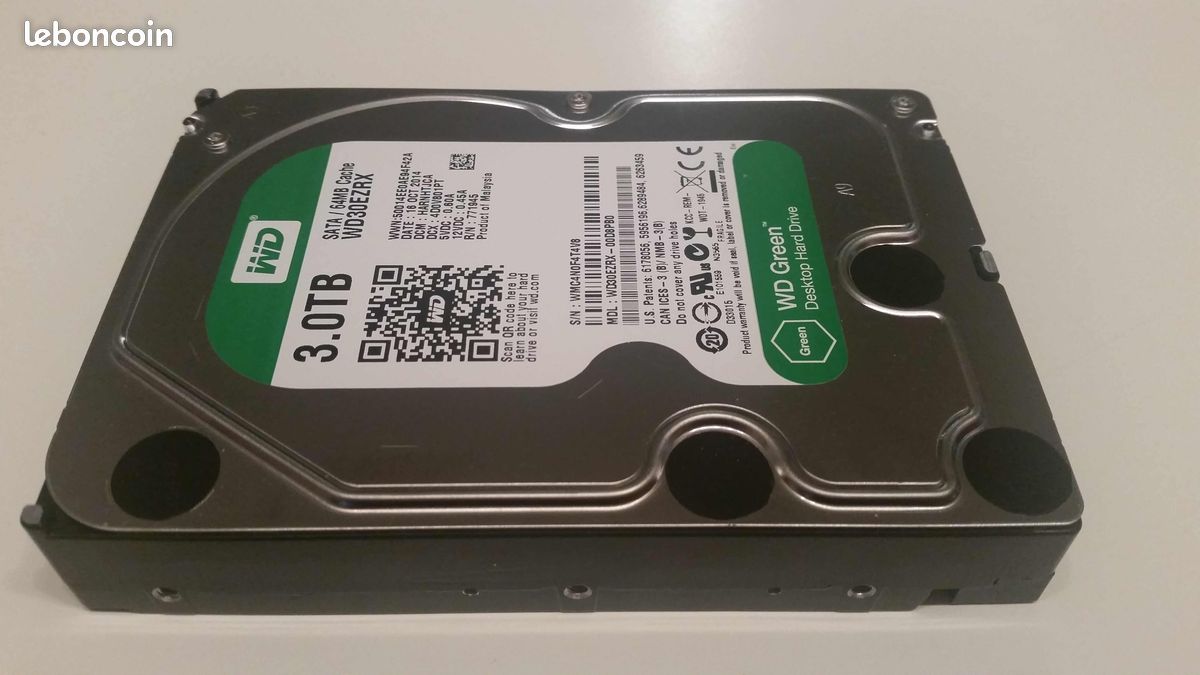 Disque dur Sata 3 tera (3 To) 3.5" Western Digital (image 2)