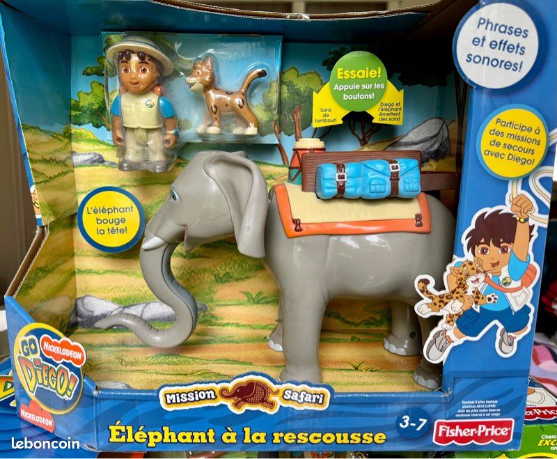 Jouets Diego Fisher-Price neufs lot de 2 (image 3)