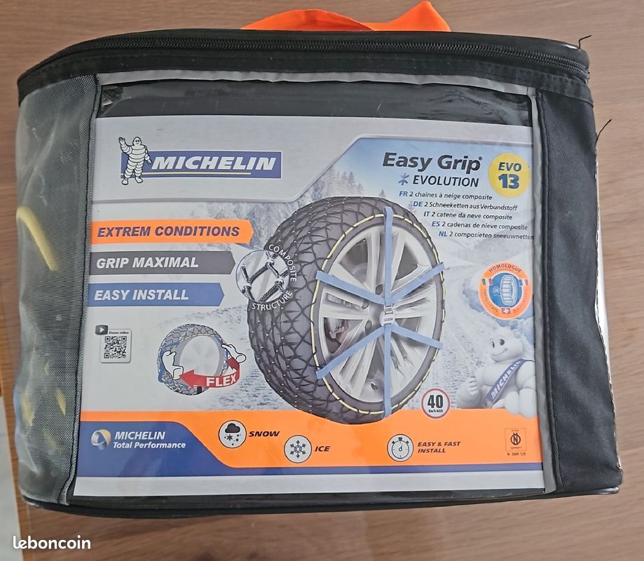 Chaine neige Michelin Easy Grip Evo 16 - Équipement auto