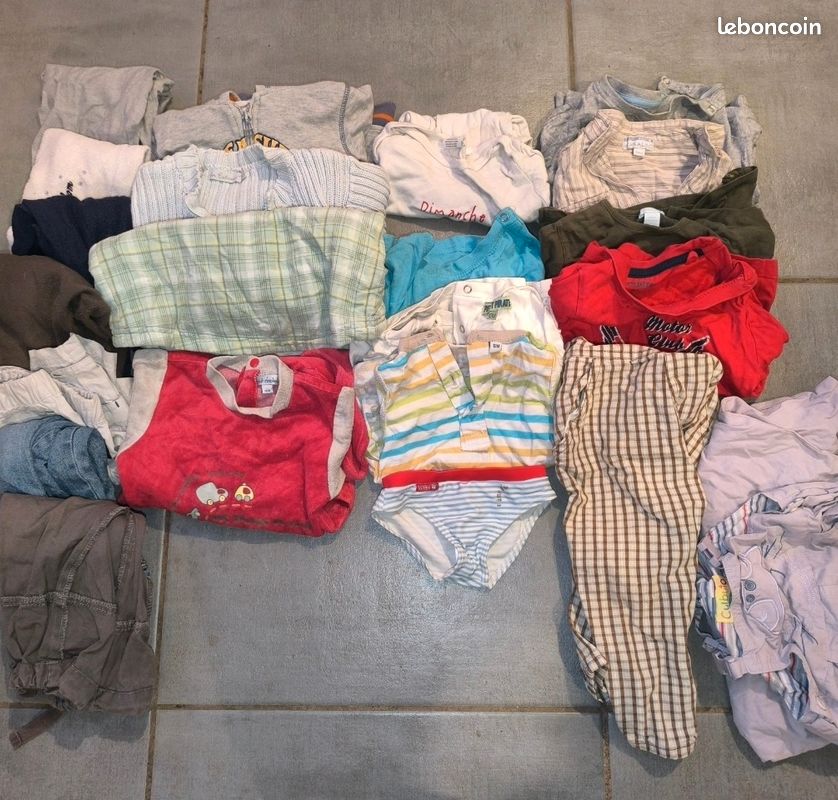 Vetements bébé garçon 1 an (image 1)