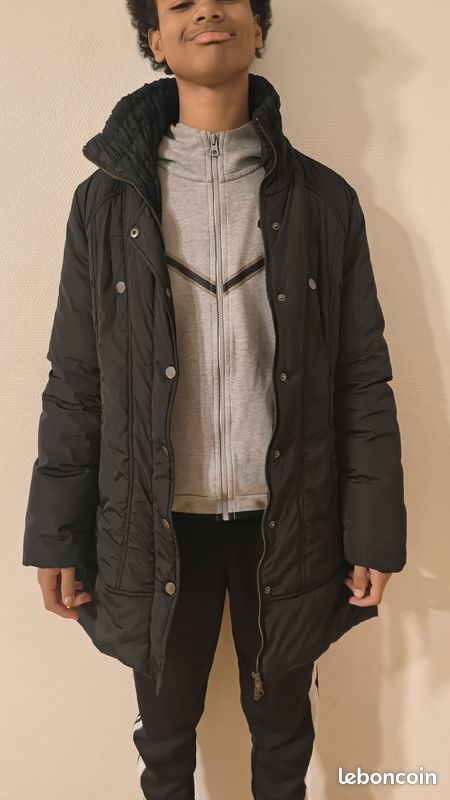 Doudoune Noire Neuve Sans Manches – Taille 44/46 Femme, été, Sans Marque