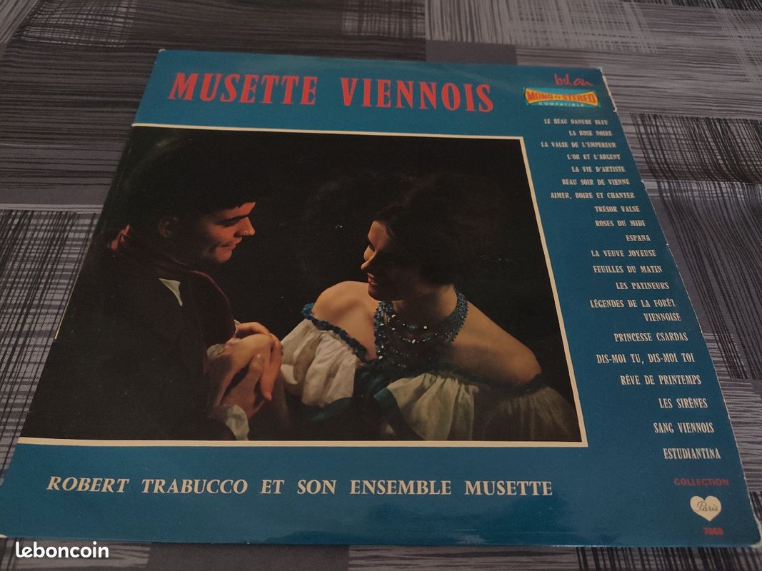 Disque Vinyle vintage - Musette Viennois (image 1)