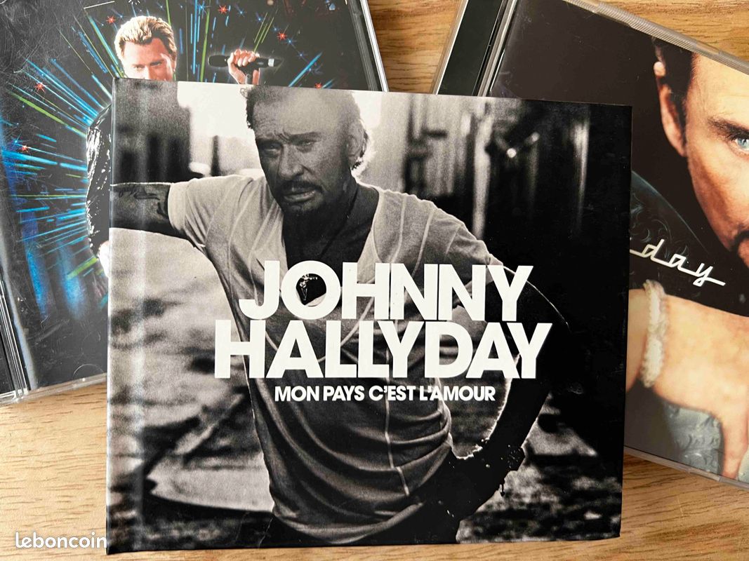 CD - Johnny Hallyday - Mon pays c’est l’amour (image 1)