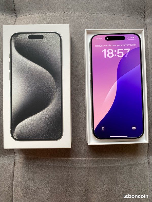 IPhone 15 Pro - 256 Go - Excellent état (image 2)