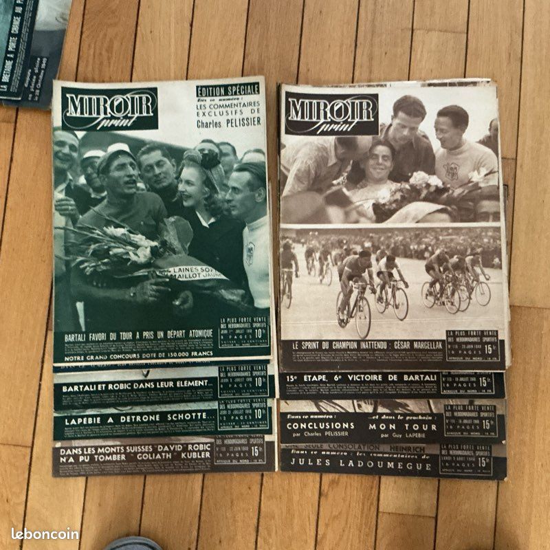 MIROIR SPRINT 185 – 26 Décembre 1949 – Les 24 Événements De 1949 – Cyclisme Et Entraînement