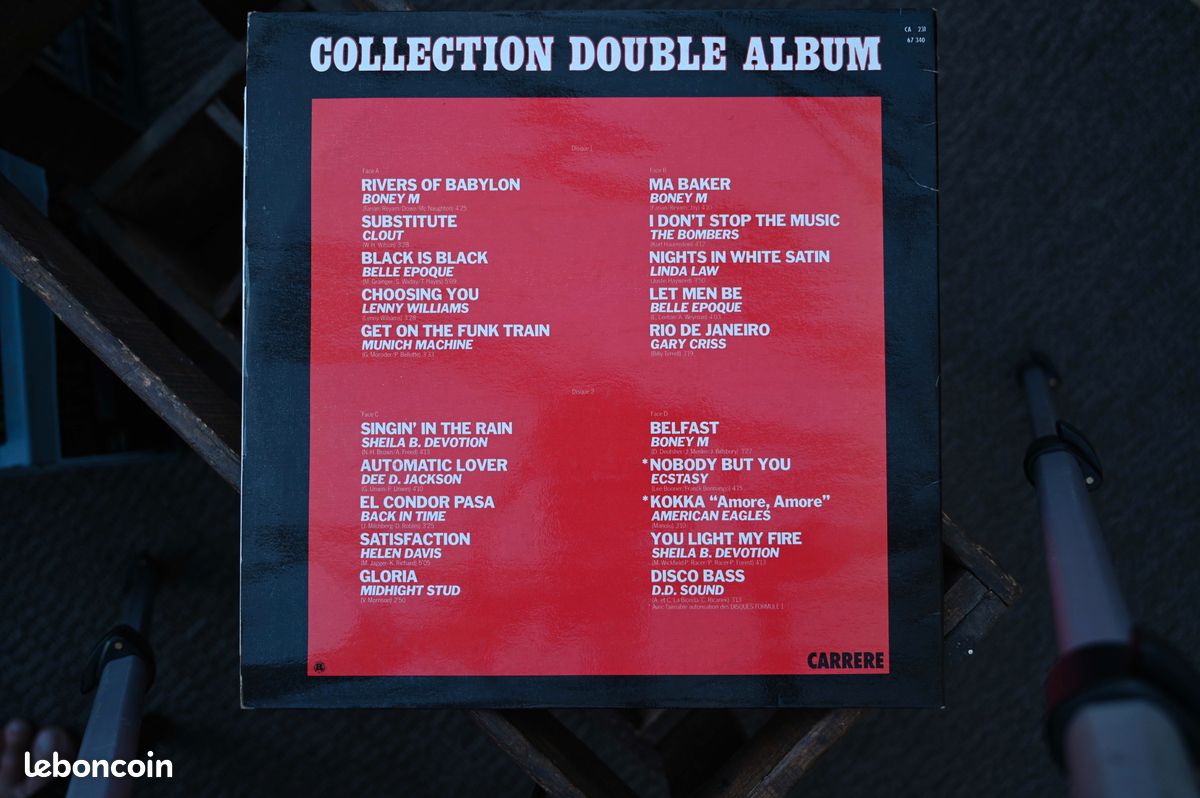 Disque 33T vinyle "THE BEST OF THE DISCO DANCE VOL1" (image 3)