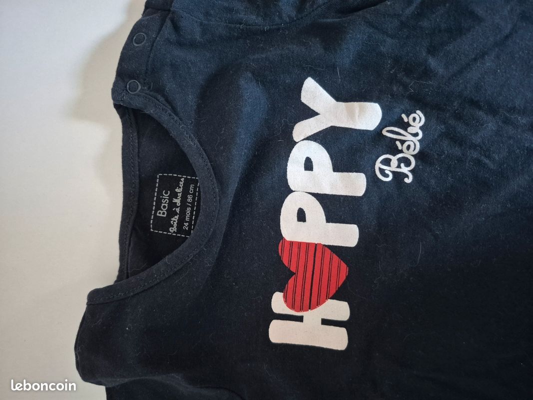 Lot 8 hauts (T-shirts & Débardeurs) - 24 mois / 2 ans (image 14)