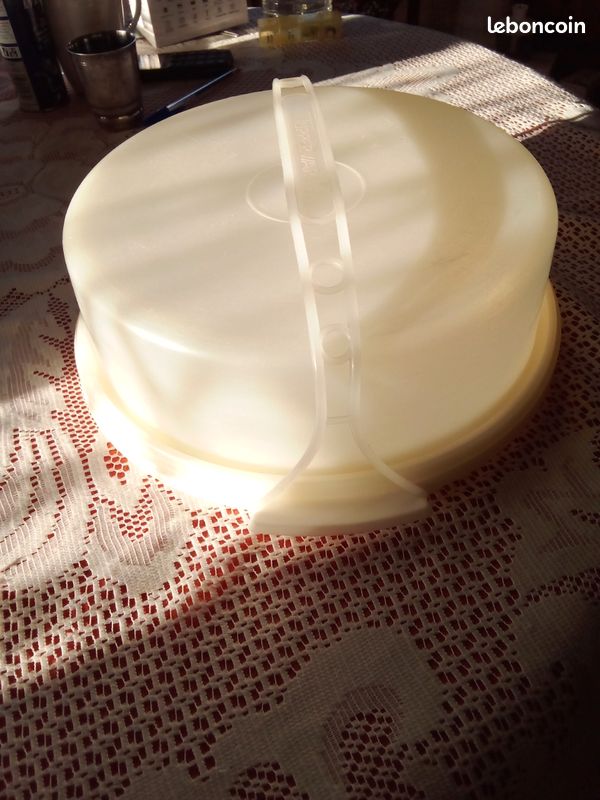 Boîte à Gâteaux Tupperware Bleue - Rangement Cuisine, Occasion, Fabriquée En France