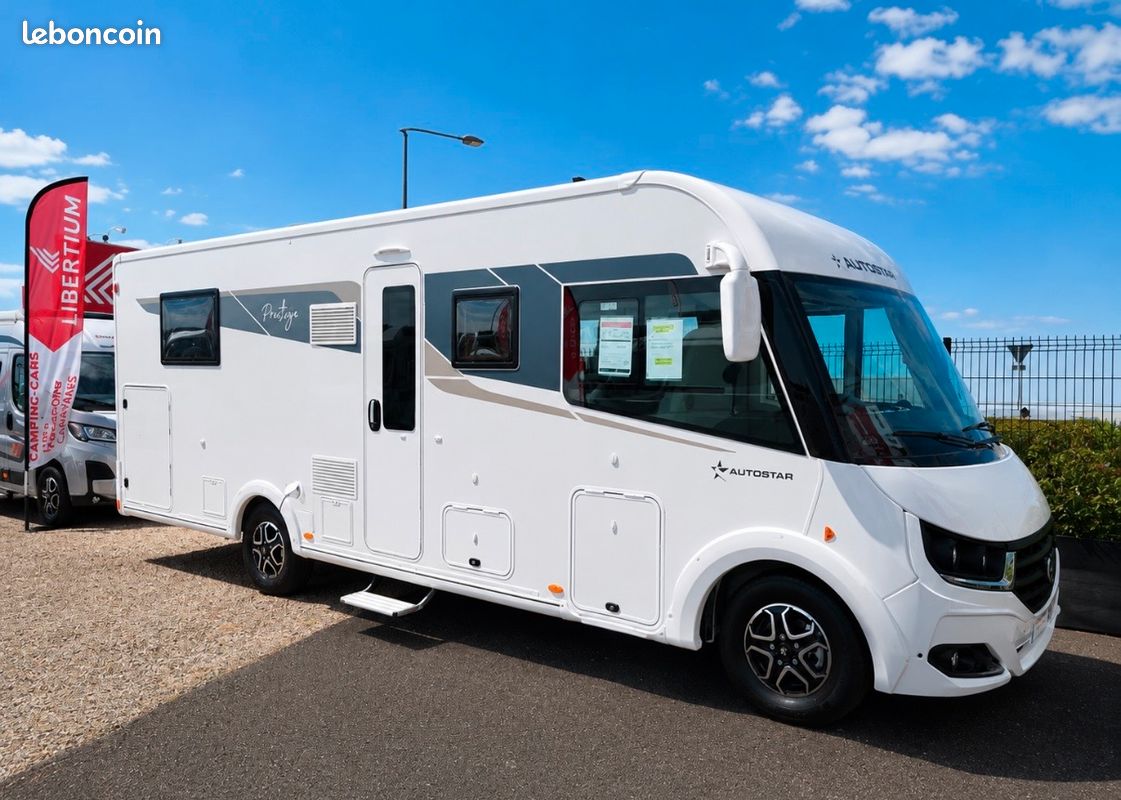 Autostar prestige i 760 lc – 2026 – 180 Ch boîte auto - chassis alko - double plancher – lit central + lit pavillon (image 1)