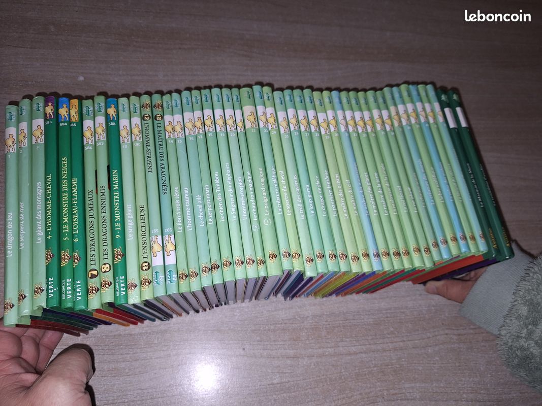 Lot livres Beast Quest T1 à 41 et T43 à 80euros ( soit moins de 2euros le livre) (image 6)