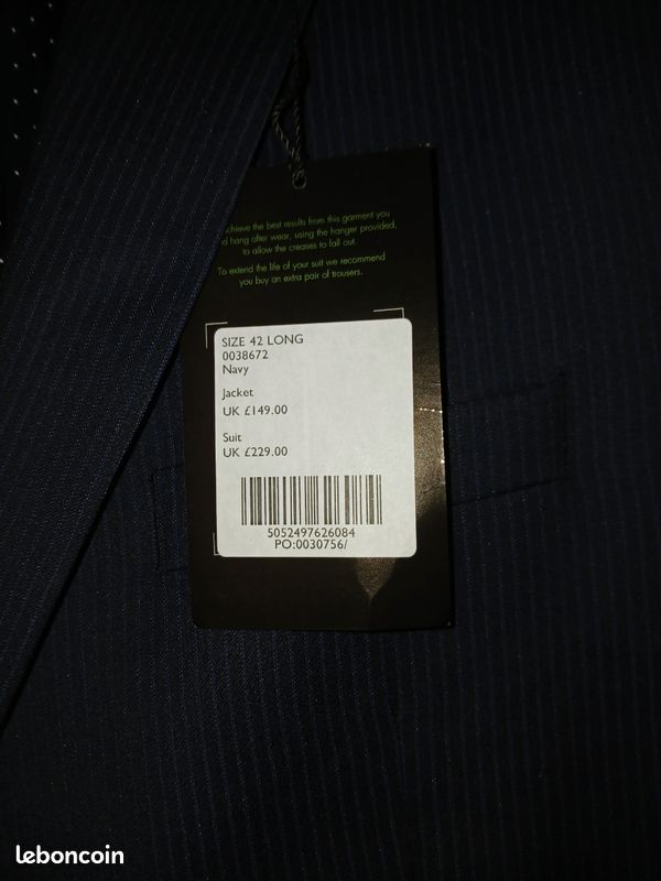 Veste de costume coupe ajustée en laine mélangée CHARCOAL Vestes M&S FR